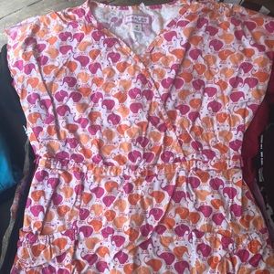 Grey’s Anatomy and Koi scrub tops